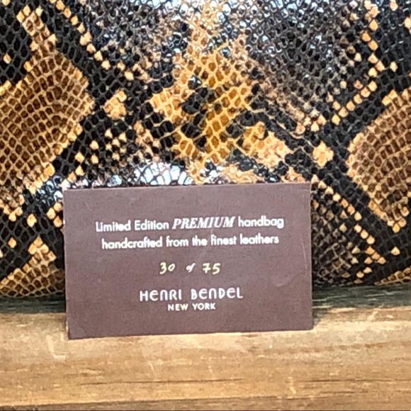 Henri Bendel Limited Edition Snakeskin Satchel - Picture 7 of 9